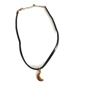 crescent moon choker